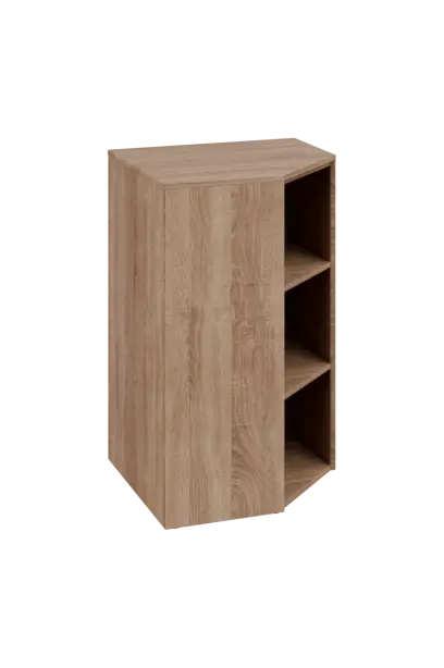 CV 3 - 7 skříň rohová, pravá, 1100x700x700, dub bardolino